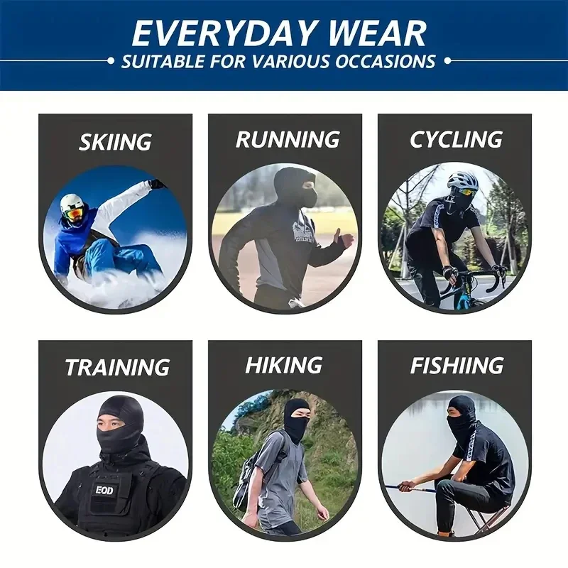 360 Degree Lightweight Cooling Hood Sun Protection Shroud Mask,  for Outdoor Activities, Fishing, Surfing, Swimming, image 6