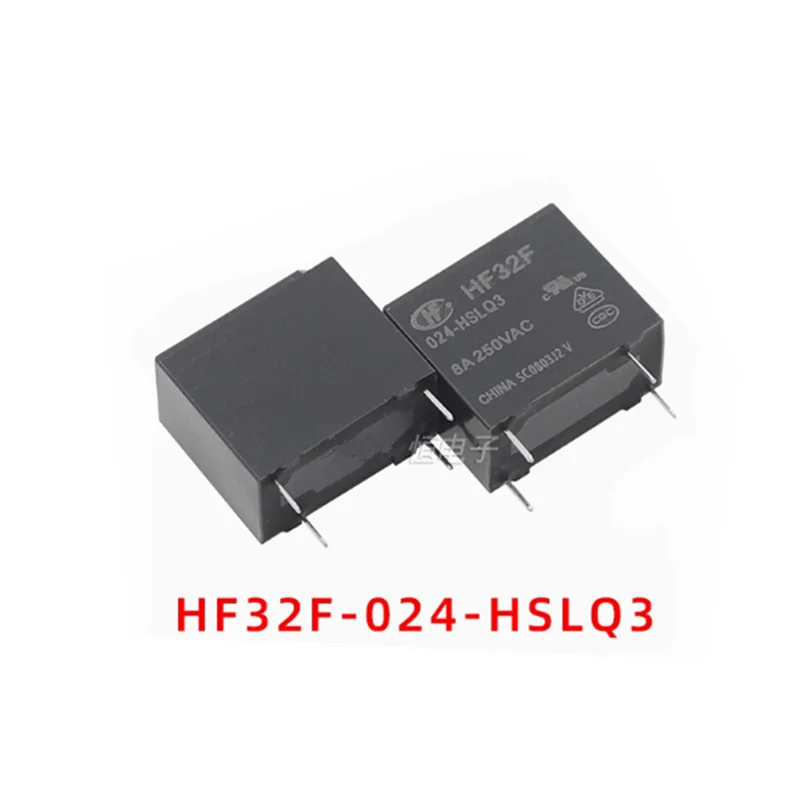 10PCS/Lot   HF32F/005-HSLQ3、HF32F/012-HSLQ3、HF32F/024-HSLQ3  New original power relay  HF32F-005-HSLQ3、HF32F-012-HSLQ3、HF32F-024