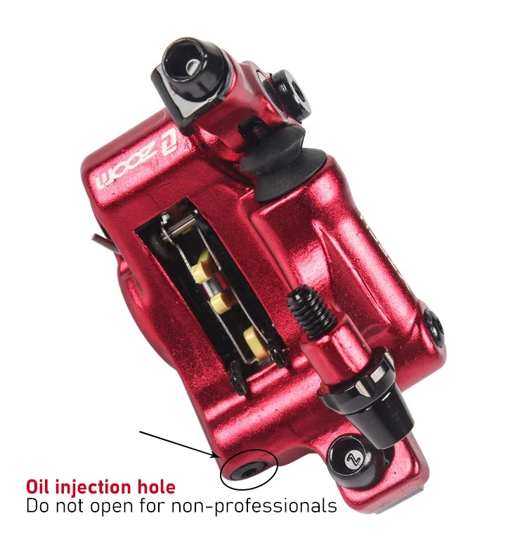 ZOOM XTECH HB100 MTB Ölscheibenbremse Hydraulische Scheibenbremse Bremszüge Bremssättel Vorne & Hinten G3 Rotorblätter 120/140/160/180MM MT200 M315 – Detail 5