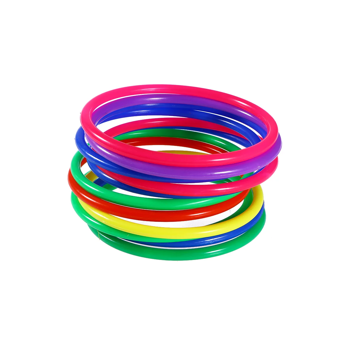 12 PCS Outdoor Toys Toss Rings for Carnival Game Miniature Multicolor Kids Child