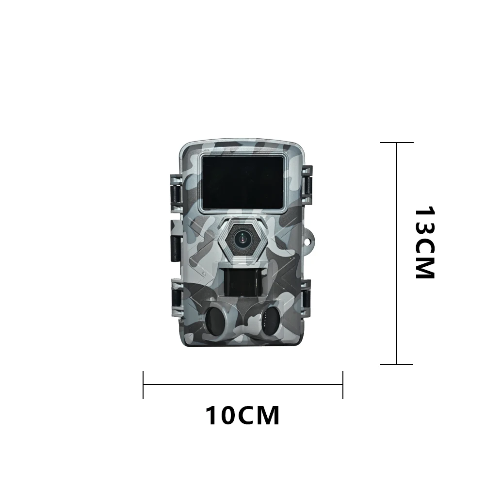 WIFI infrared night vision camera, APP connection for viewing, 60MP 1296P high-definition image, built-in high-definition display, IP66 waterproof, suitable for home and farm security monitoring (without battery/memory card)