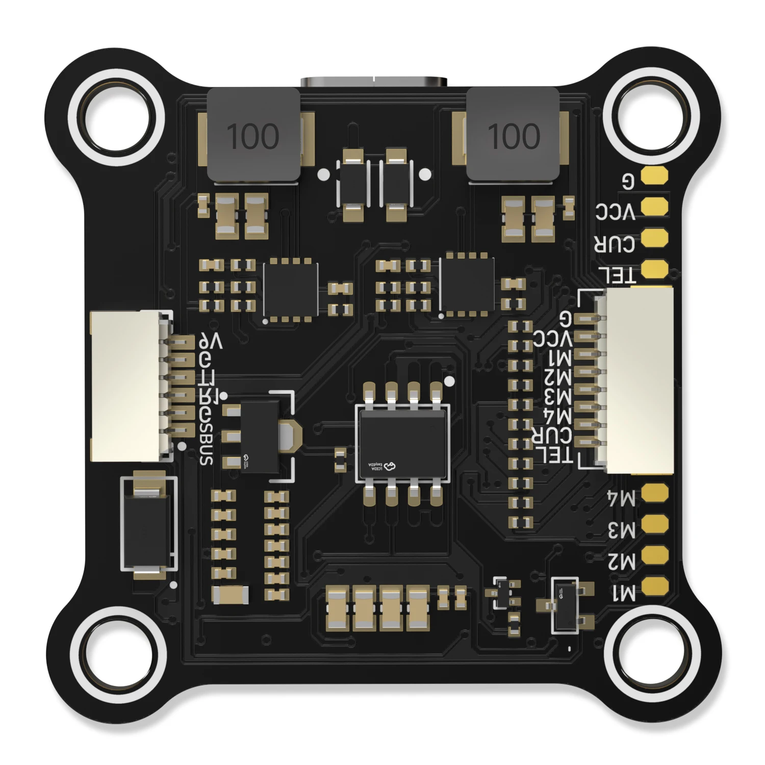 

Контроллер полета F405 V2 3-6S 30X30 FC & ESC FPV Stack BLS 55A 4 в 1 ESC для модели фристайла