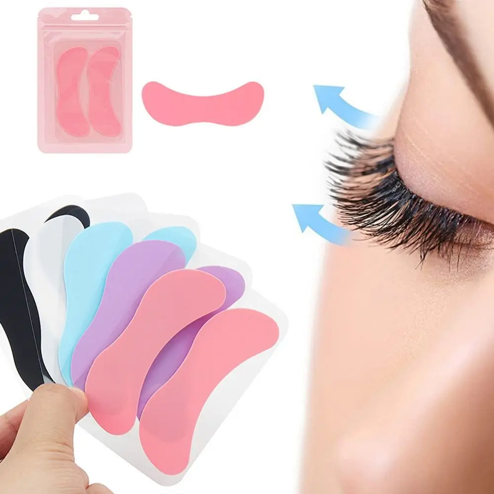 Recycle Reusable Silicone Eye Pads Lash Extension Anti-wrinkle Gel Patch Isolation Perm Eyelash Grafting Eye Patch Men