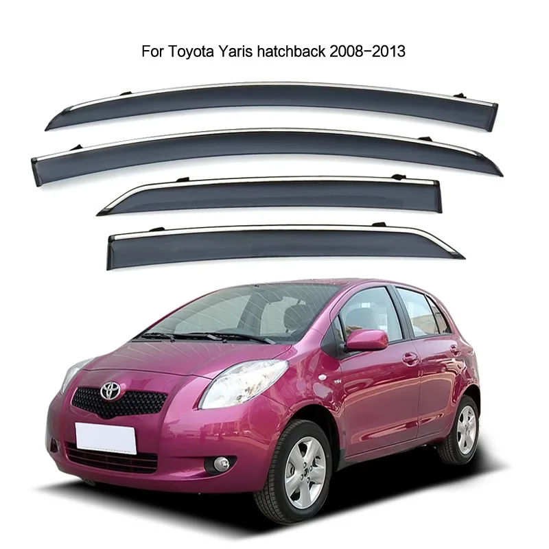 

Specially used for Toyota 2008-2011 Yaris rain shield YARIS thickened injection molded rain shield Window Visor