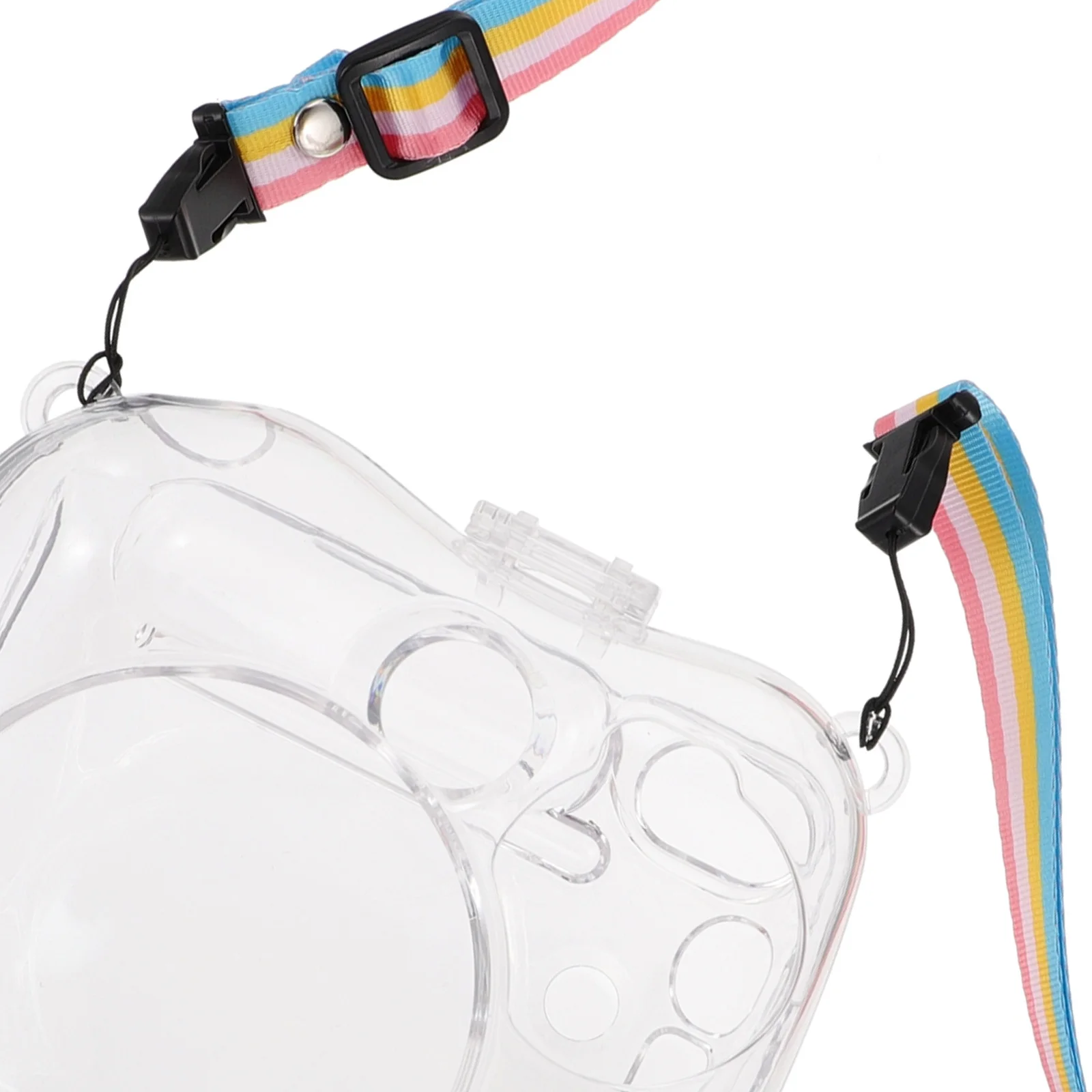 

Instant Camera Case PVC Scratch Proof Protective Bag Compatible for Mini 25 26 Shoulder Strap Camera Protector Hiking Camping