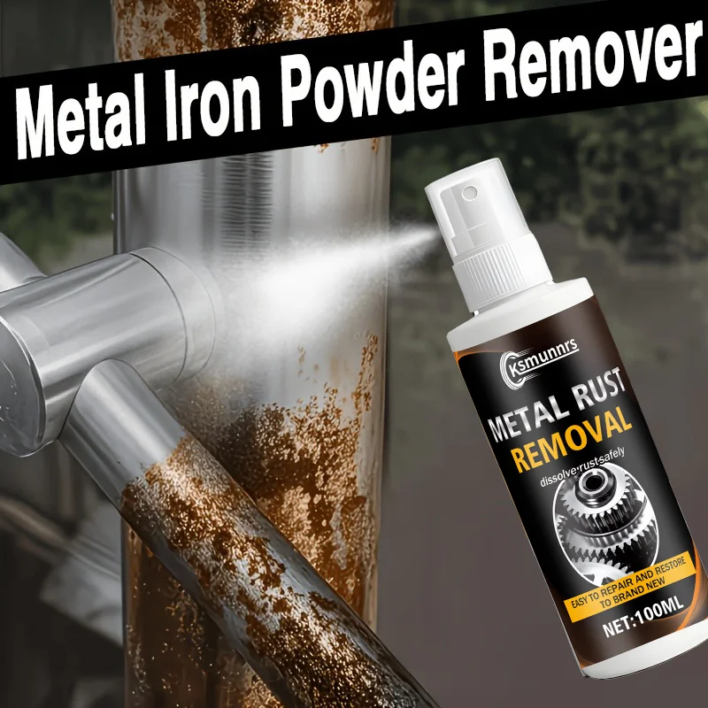 Powerful Industrial Polishing Agent, Removes Metal Rust and Restores Original Luster. Suitable for Wheel Hubs, Metal Parts, Ship