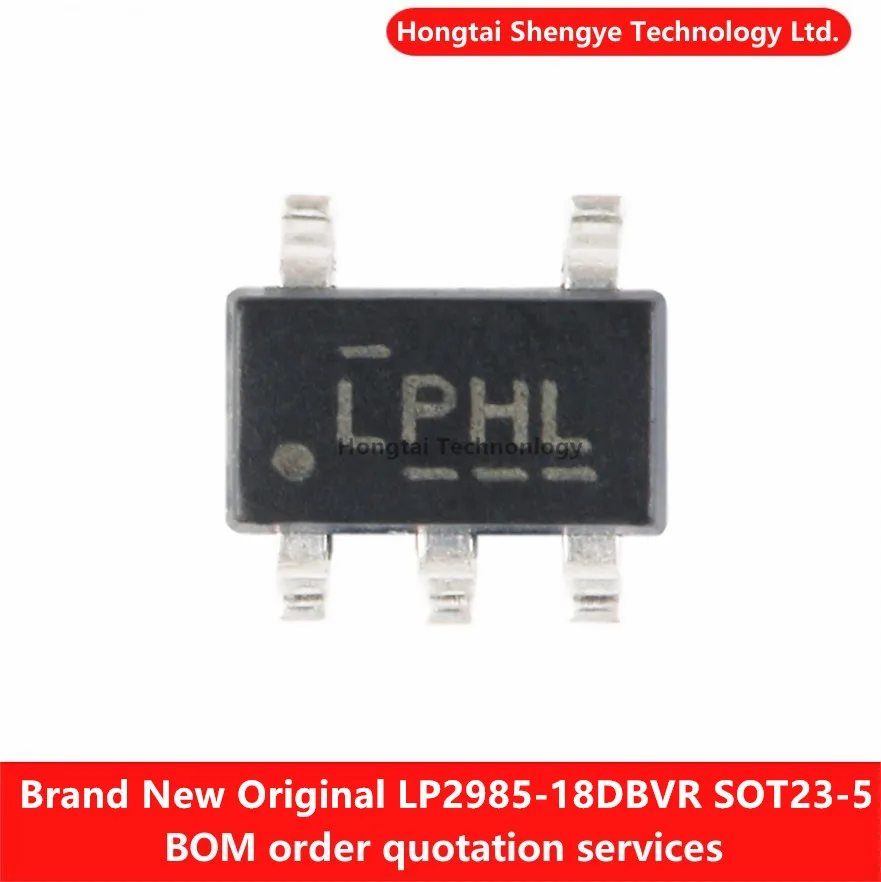 New Original LP2985-18DBVR SOT23-5 150mA Low Noise Low Dropout Regulator Chip