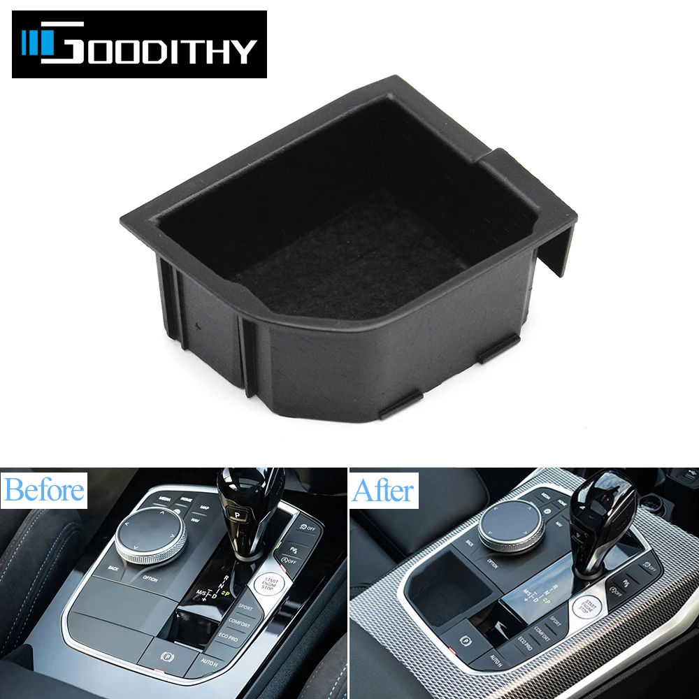 

Car Console Gear Shift Lever Storage Box Trim Modification For BMW 2 3 4 X3 X4 X5 X6 Series F40 F44 G20 G28 G29 G01 G05 G07 G08