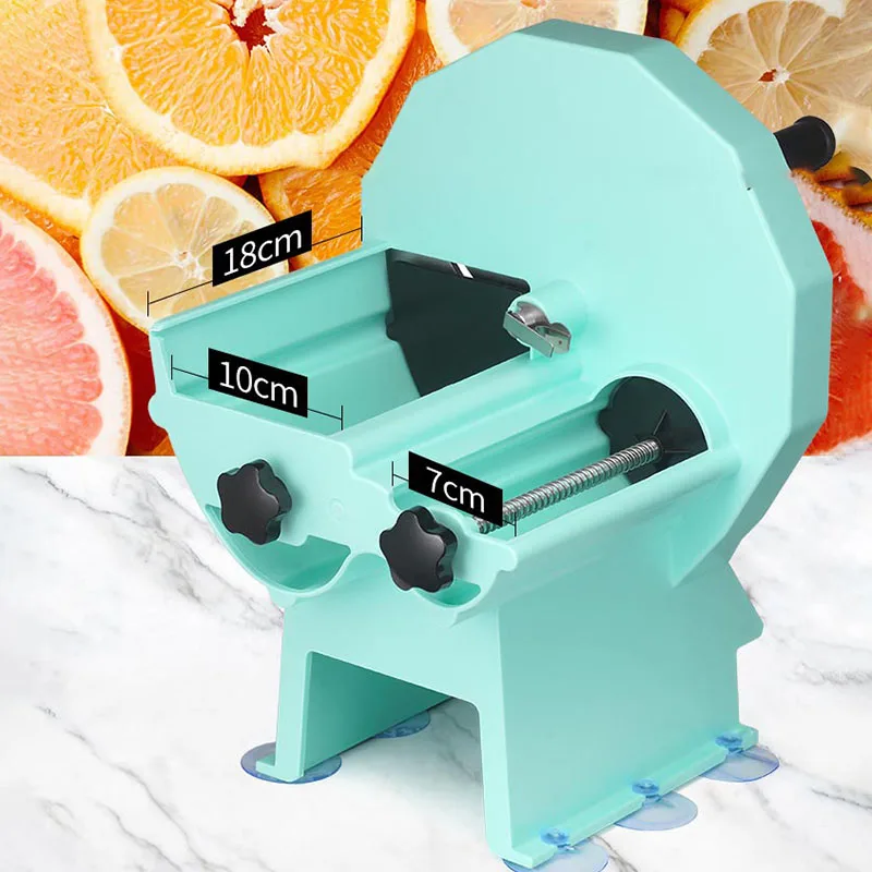 Manual Lemon Slice Slice Slicer, Fruit Slicer, Household Milk Tea Shop, Batata Fatia Artefato, Multi-Function Household Artefato