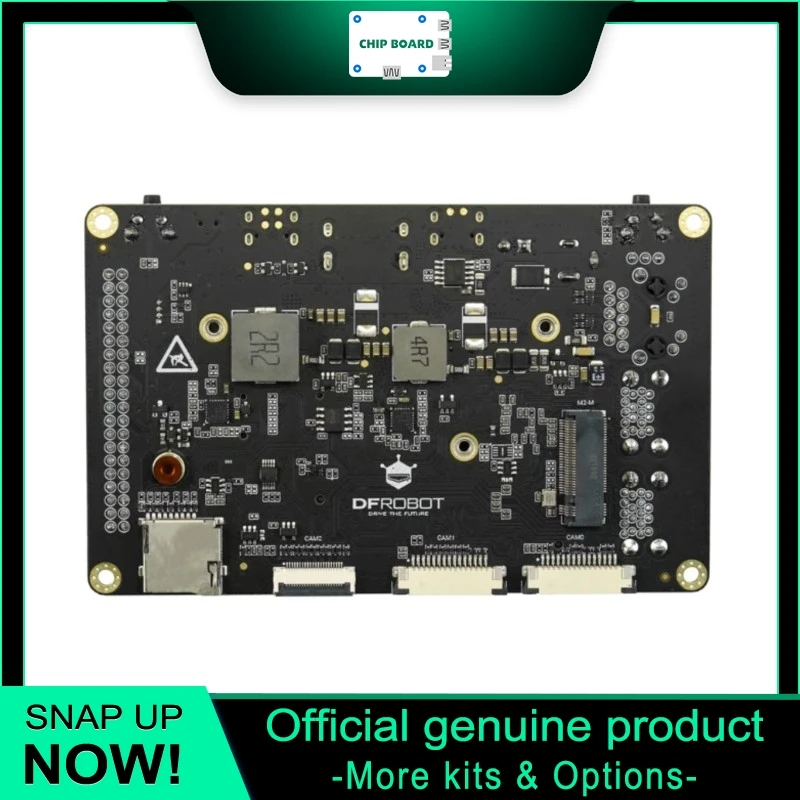 DFRobot Jetson Carrier Board, Nano & Xavier NX, Edge AI Expansion with USB3.0, GPIO and M.2 NVMe Slots