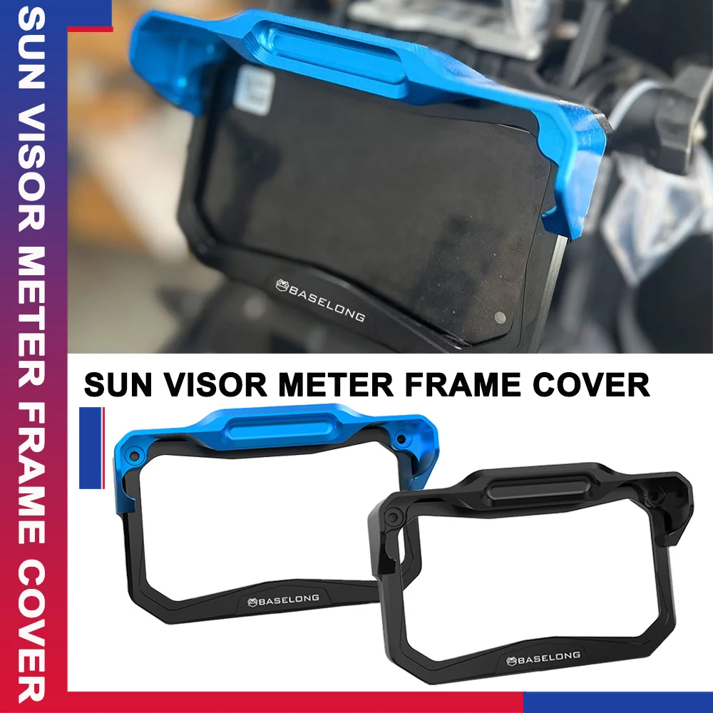 

Для CFMOTO 450 MT 450MT Ibex450 2024 2025 2026 мотоциклетная TFT-защита с солнцезащитным козырьком, крышка рамы, защита от бликов экрана