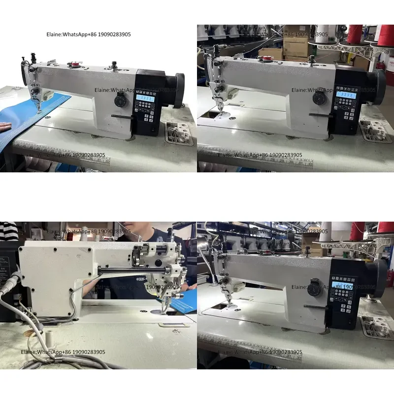 

QK-0388-D3/D4 and Botton Feed Automatic Thick Material Synchronization Lockstitch Sewing Machine