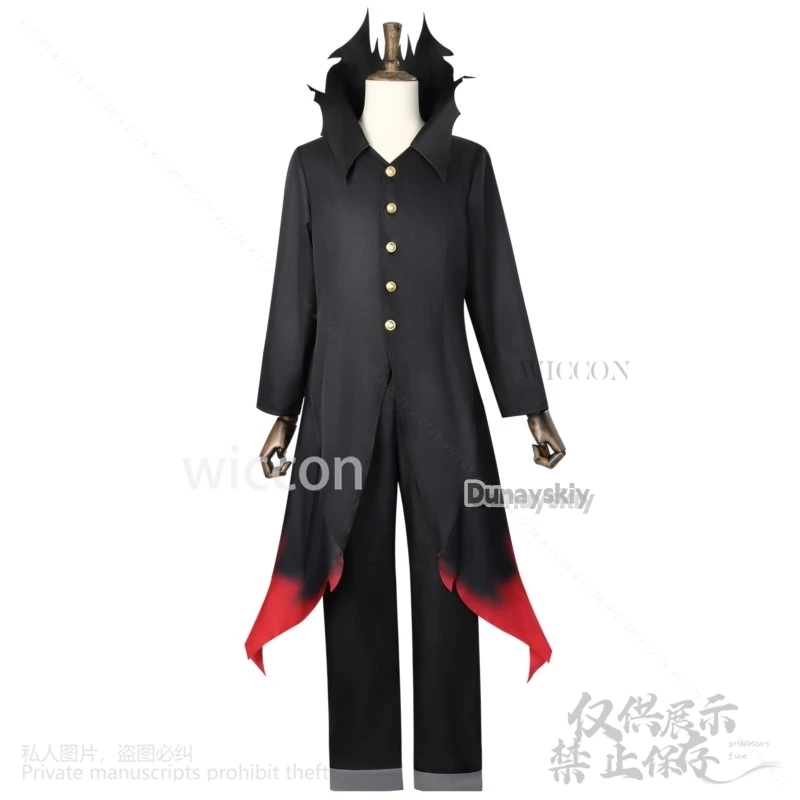 Anime Dandadan Cosplay Okarun Ken Costume Black Red Uniform Glasses Wigs 3D Mask Props For Halloween Christmas Man Cos