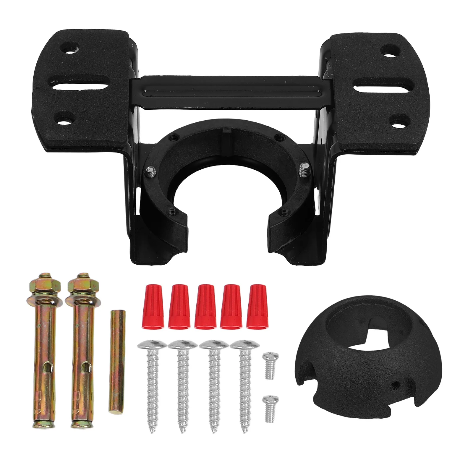 

1 Set Fan Mounting Bracket Iron Support For Sloped Ceiling Garage Fans Installation Kit Ceiling Fan Hanging Bracket Mounting