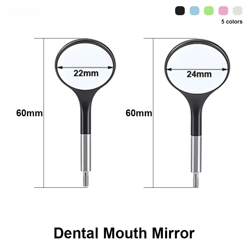 12Pcs High-Definition Dental Endoscope with Surface Mirror: Bead-Free, Sterilizable, and Heat-Resistant; Dental Examination Tool