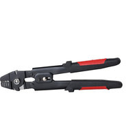 WX-711 Wire Rope Crimping Tool Wire Rope Swager Crimpers Fishing Plier with 150pcs Crimp Sleeves Kit