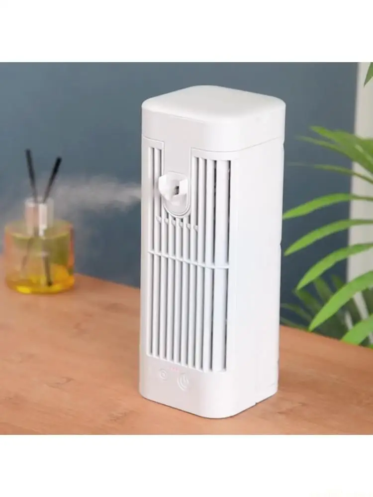 d0ab-3-スピードポータブルファンナイトライト加湿エアコンデスクトップファン