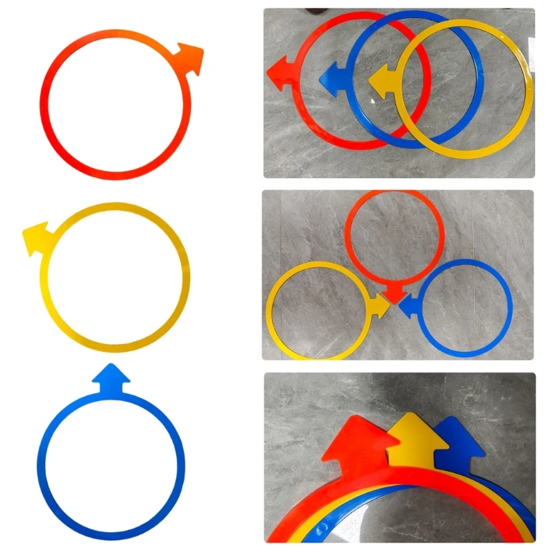 XXUF 6lots Bright Cones With Storage Bag For Fitness And Child Development