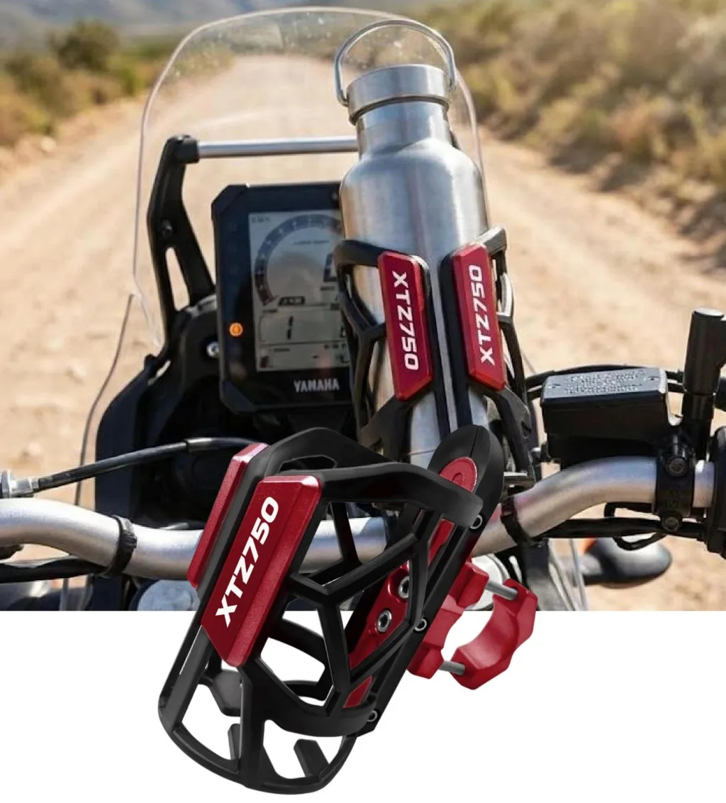 حامل أكواب الماء للدراجات النارية لياماها XTZ750 XTZ 750 سوبر تينيري عالي الجودة حامل أكواب الماء على الموضة للدراجات النارية