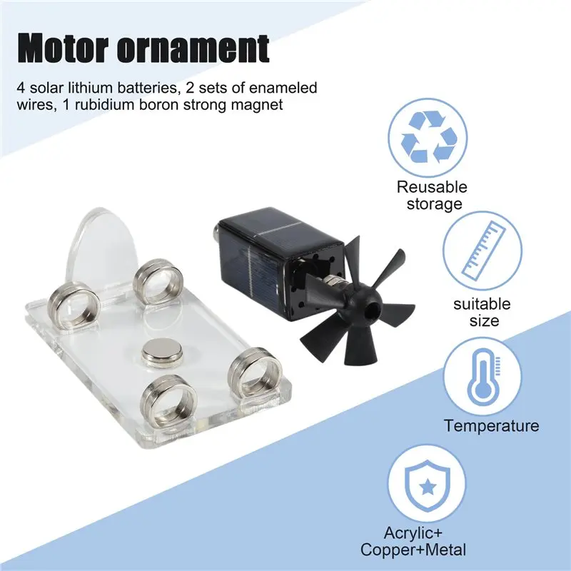 ABXE-Solar Magnetic Levitation Model Levitating Mendocino Motor Educational Model St41