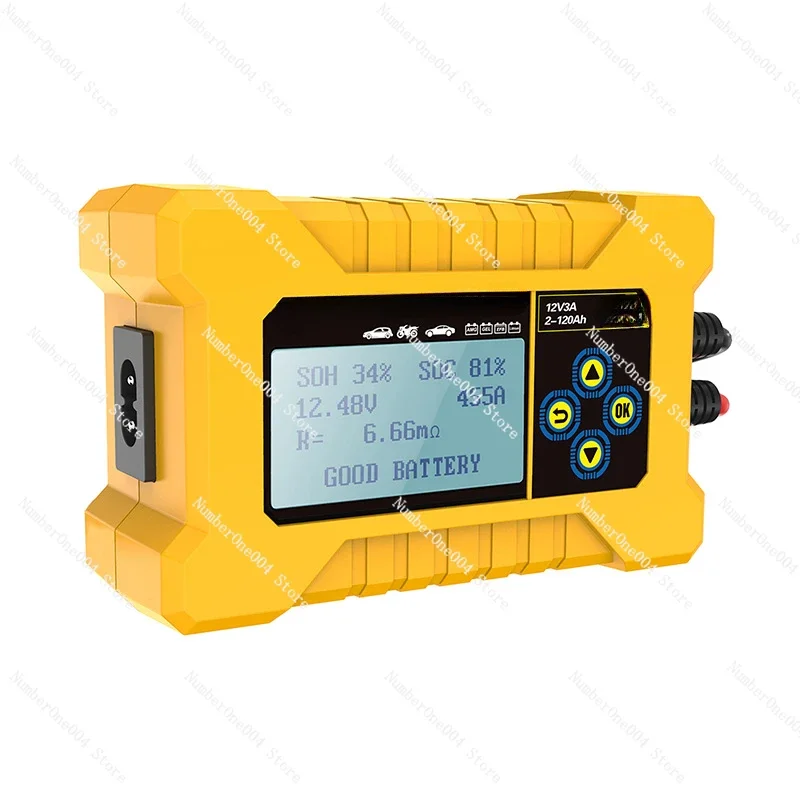 Car Battery Charger 12v Battery Detection Tester Multi-function Automatic Charger Full Stop