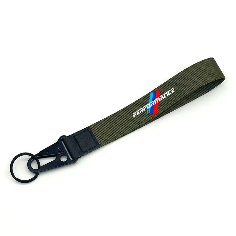 Car Styling Embroidery Nylon Keyring Anti-loss Keychain For BMW 1 2 3 4 5 Series X1 X3 X4 X5 X7 G20 G38 F20 F39 F48 E60 E36 E39 view 5