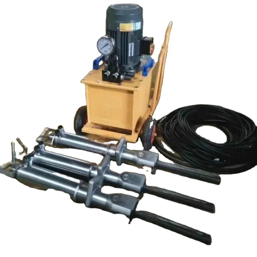 

Hot Sale Easy High Efficiency Hydraulic Rock Splitting Machine Rock Mining with High Quality