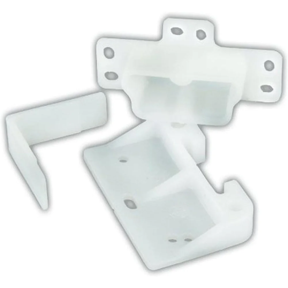 Drawer Slide Repair Kit Cabinets and Drawers Includes Plastic Parts and Mounting Screws Easy Installation Durable Solution