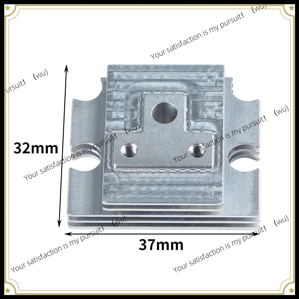 ZOCI-1pc K2 SE Metal Extruder Heat Sink Hotend Radiator Heatsink For Crealty 3D Printers Parts