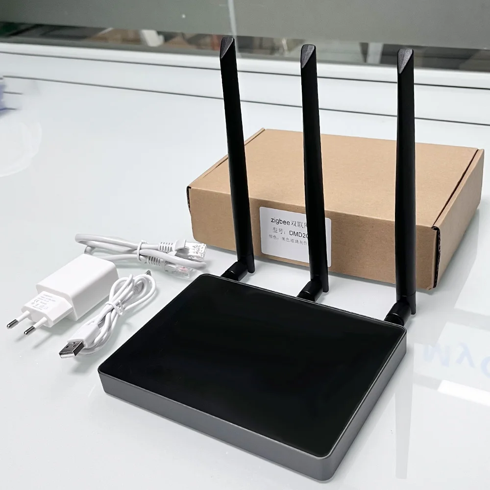 Tuya Zigbee 듀얼 게이트웨이 와이파이 리피터, 향상된 신호, 스마트 홈 허브, 원 키 교체 작업, 알렉사 빅 하우스 빌라 호텔