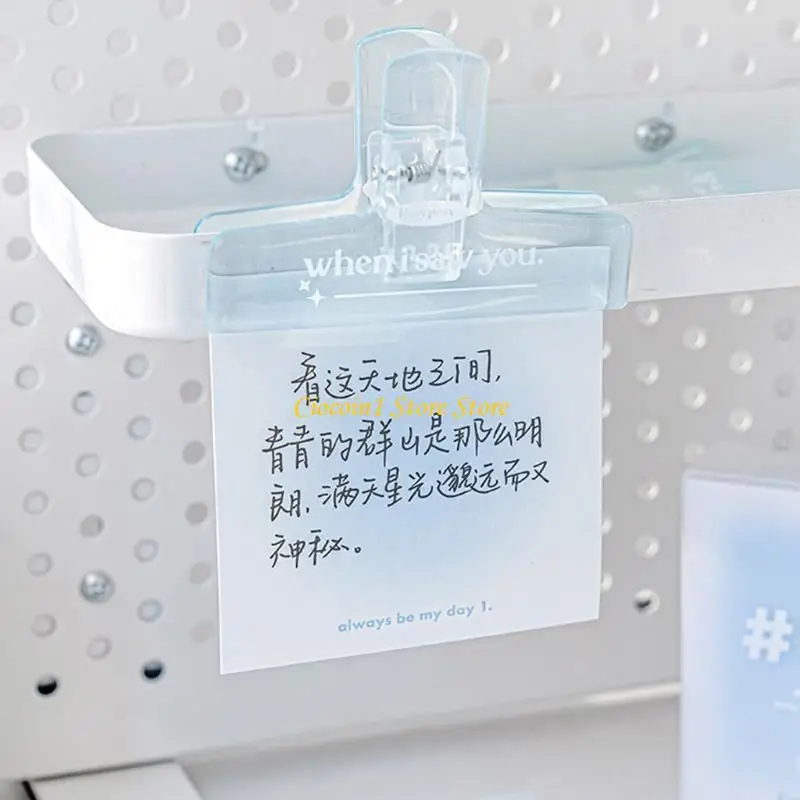 Adhesive Memos Pad Lovely Sticky Note Simple Note Pads Dreamy Gradient Colored Writing Pad School Office Accessories