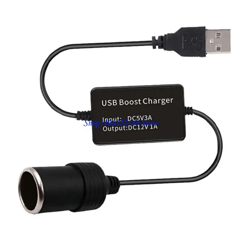 P9FA Compactly USB Power Cable With 5V To 12V Conversion For Portable Gadgets