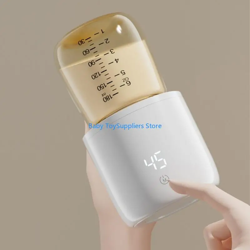 جهاز تسخين زجاجات الأطفال المحمول R1WF مع تسخين سريع وتحكم رقمي في درجة الحرارة #2