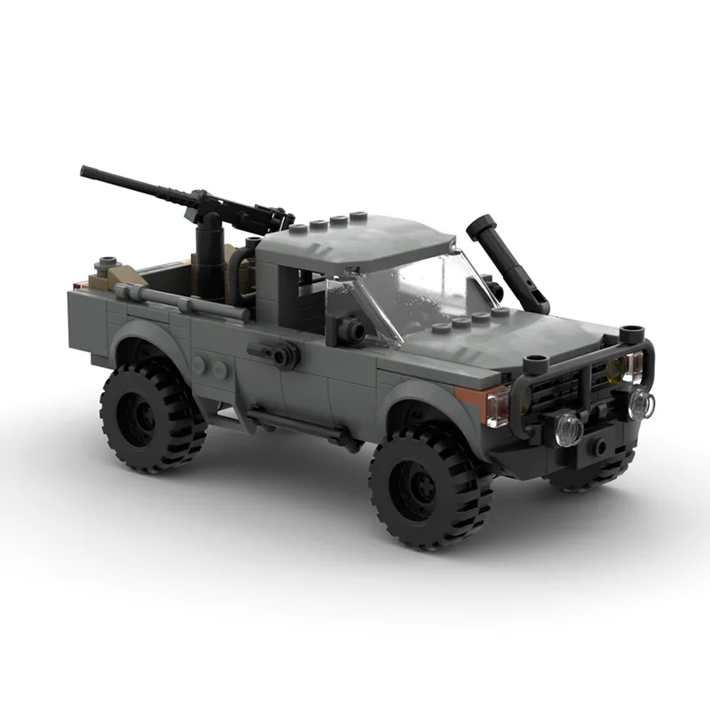 World War II Military Series Hummer Building Blocks H2 Jeep Assault Vehicle Car Model Set Boys Kids Toys Gifts