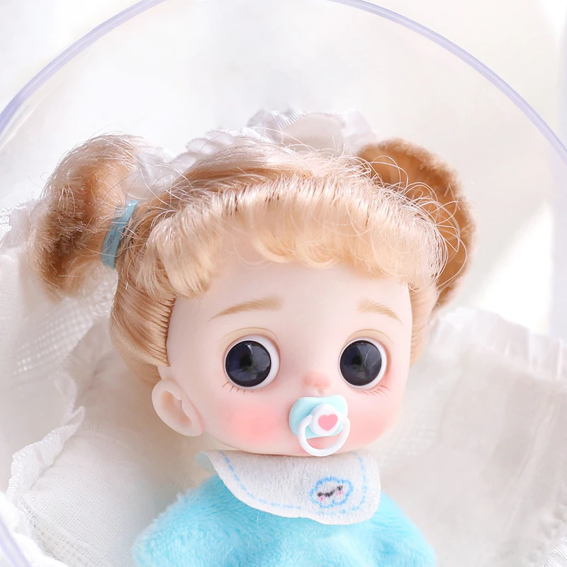 5Pcs Doll Pacifier Dolls Play House Toys Lovely Dummy Nipples for New Reborn Baby Children's Dollhouse Miniature Accessories