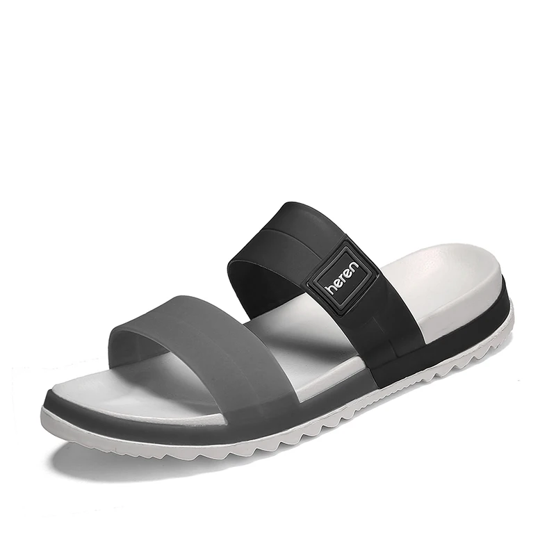 Men Fashion Soft Sole Eva Indoor Slides Thick Platform Bathroom Home Slippers Man Sandals 2023 Summer Non-Slip Flip Flops