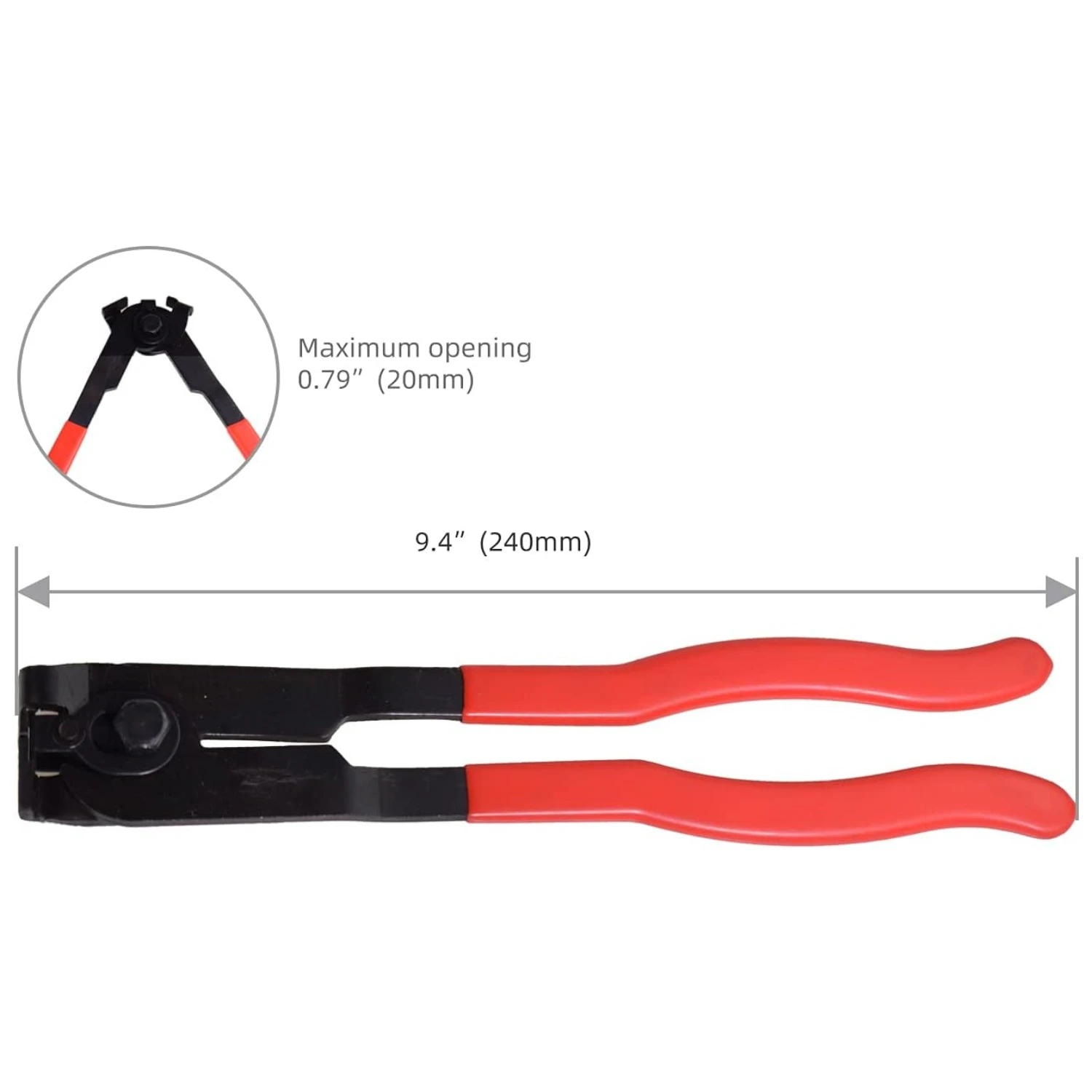 2pcs Auto Cv Joint Boot Clamps Pliers Car Banding Tools Kit Set SF0231