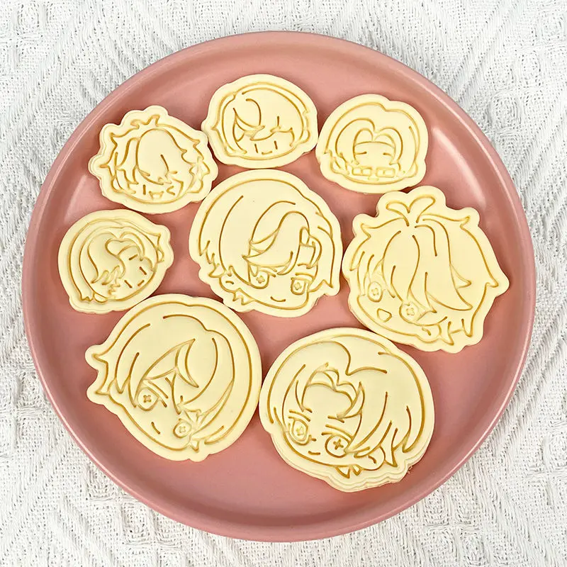 

Game Tears of Themis Luke Artem Vyn Marius Cake Tool Cookie Cutter Christmas Cutters Biscuit Stamp Fondant Mould Baking Mold