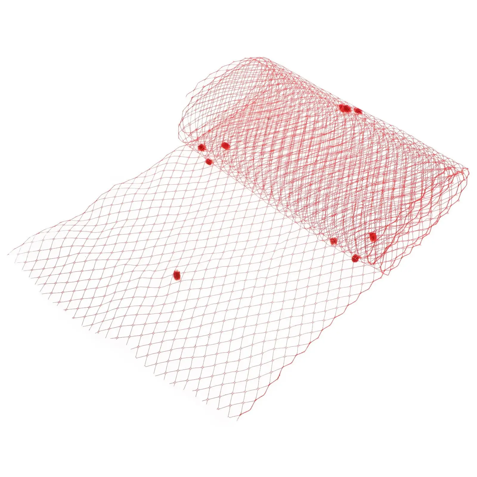 

Retro Mesh Women Skirt Material Lightweight Breathable Fabric Versatile Design Wide Occasions DIY Birdcage Veil Millinery