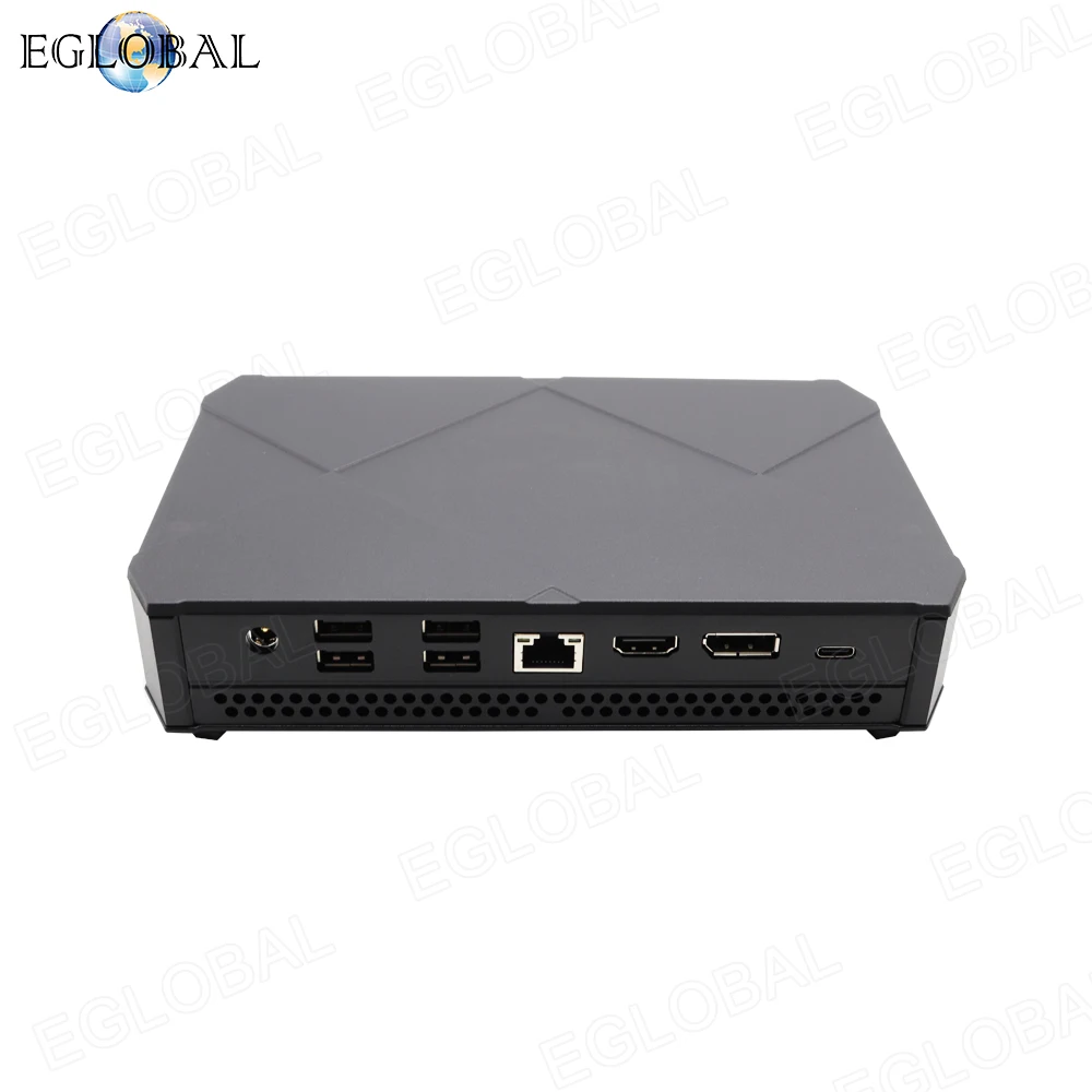 EGLOBAL Intel Core i7 12th Gen Mini PC Gaming Max 64G DDR5 Max 2TB NVMe Windows 11 Wifi6 Type-C HDMI2.0 Desktop Computer Gamer