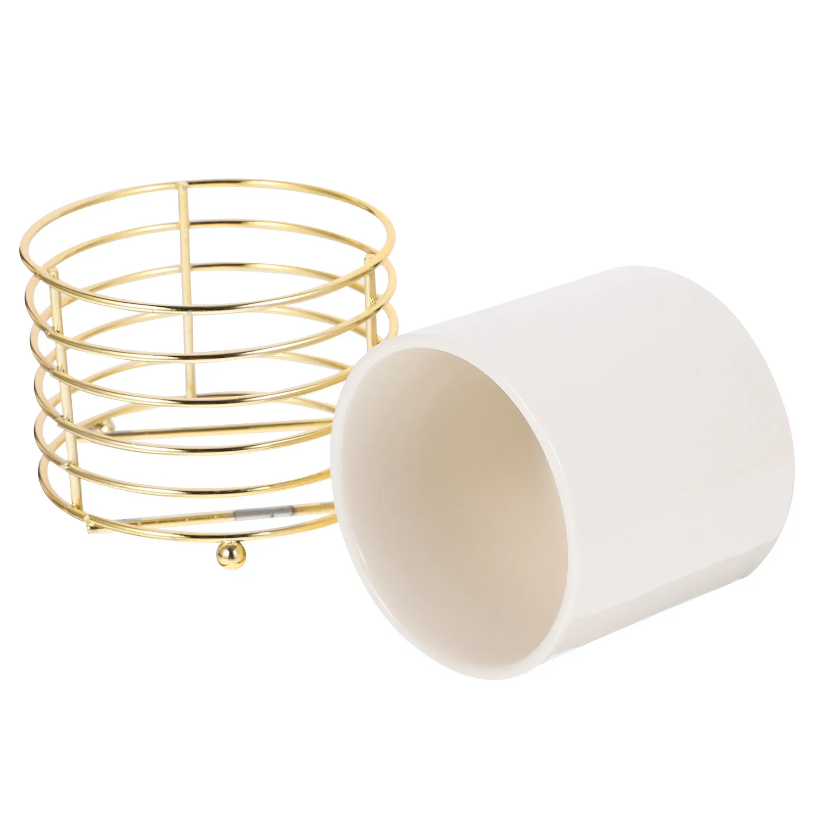 

Керамическая подставка для ручек, железная настольная подставка, органайзер для карандашей, контейнер для канцелярских принадлежностей, емкость для хранения кистей и ручек для офиса и учебы