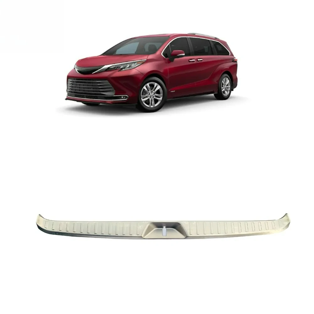 

Trunk Bumper for Toyota Sienna XL40 2021 2022 2023 2024 2025Car Accessories Rear Fender Protector Sill Pad Cover Sticker