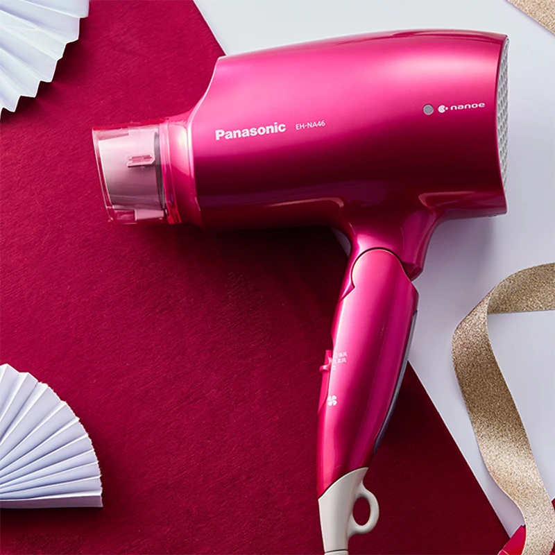 Panasonic household hair dryer 1600w negative ion hair care 6 modes of hot and cold air alternating convenient hair dryer