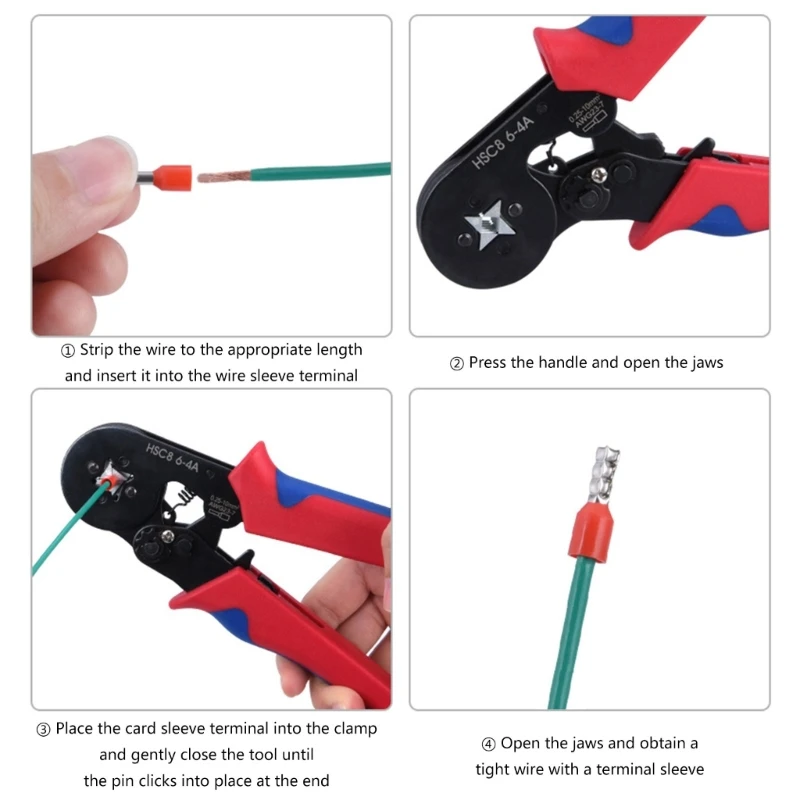 BrassWire Connectors 400pcs Insulated Ferrules Insulated crimps Terminals with Storage for Stable Electrical Dropshipping