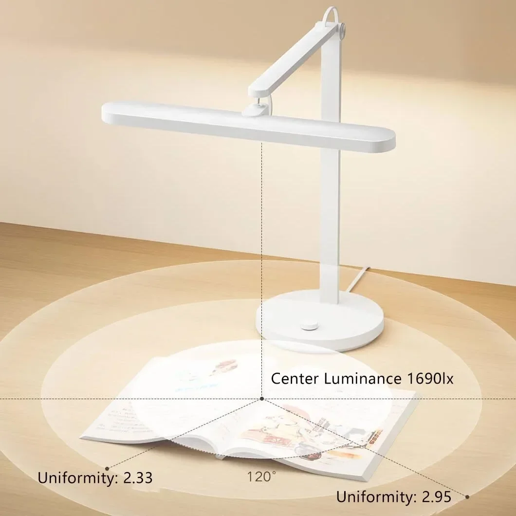 Mijia LED Desk Lamp Pro Read-Write Version Smart Eye Protection Table Lamp Ra95 Dimming Reading Light Work with Mi Home APP