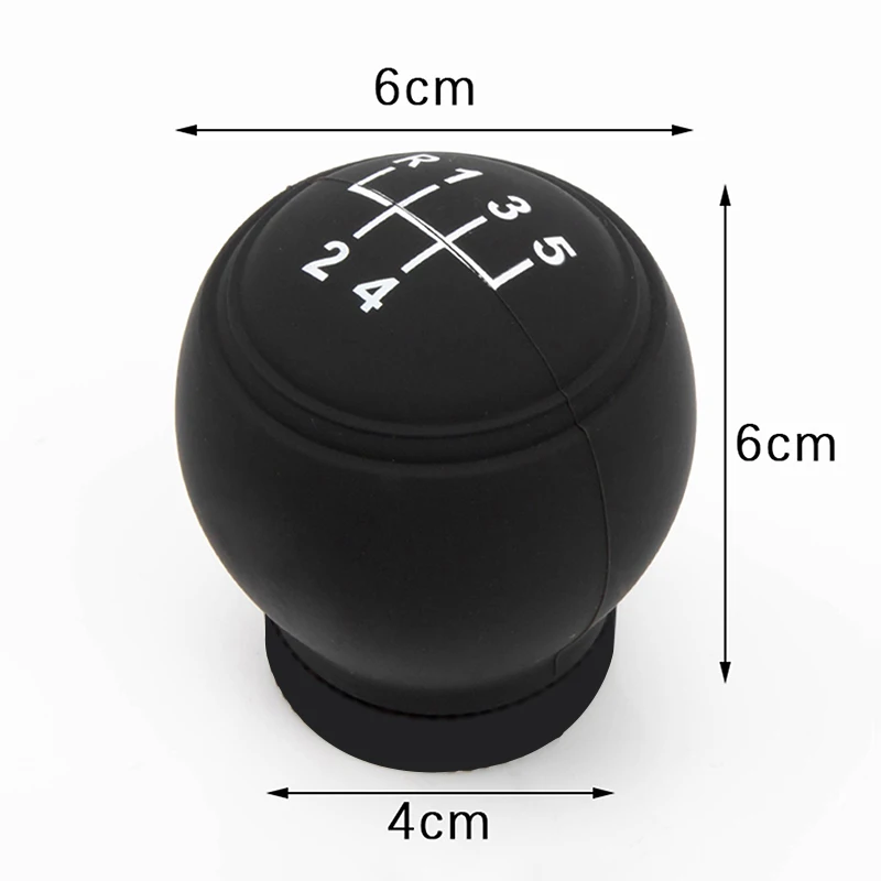 Universal Silicone Car Gear Head Shift Knob Cover Gear Shift Non Slip Grip Handle Case Wear-resistant Gear Rod Cover image 5