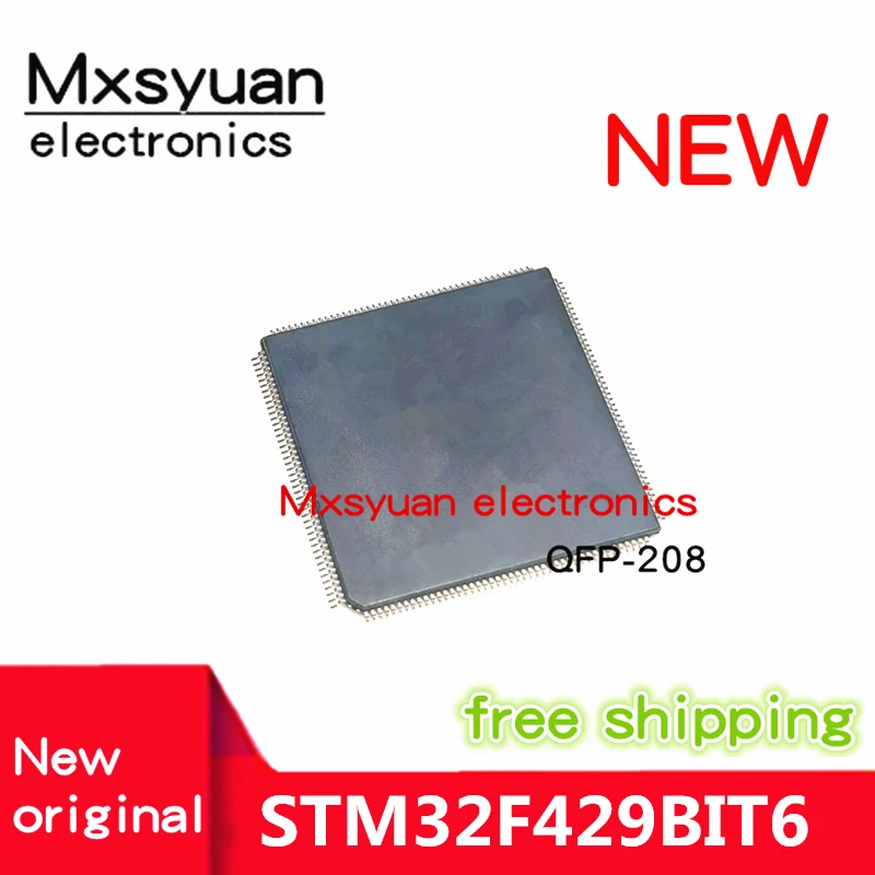 

1PCS~10PCS/lot STM32F429BIT6 STM32F429BI STM32F429 QFP-208 New original