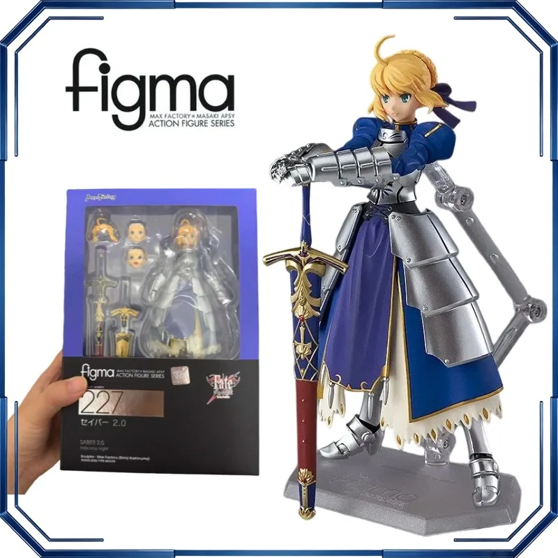 Figura de Max Factory # 227 Figuras de Acción Saber 2.0, Modelo de Anime Fate/stay night, Juguetes Coleccionables en Caja Original