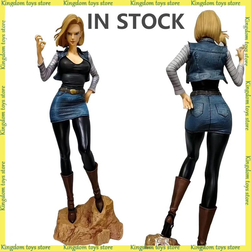 

Новинка в наличии Dragon Ball, аниме-фигурки, Android 18, фигурка GK, статуя из ПВХ, Коллекционная модель, украшение для рабочего стола, игрушки на Хэллоуин, подарок