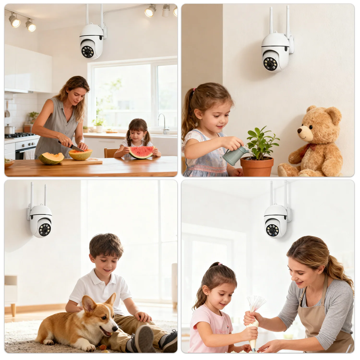 PEGATAH 5MP كاميرا مراقبة أمنية لاسلكية PTZ واي فاي في الهواء الطلق 3MP كاميرا IP تتبع الإنسان اتجاهين الصوت اللون للرؤية الليلية #6